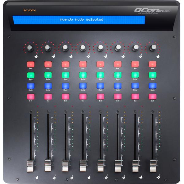 MIDI-контроллер iCON Экспандер а Qcon EX G2 Black, Профессиональное аудио, MIDI-контроллер