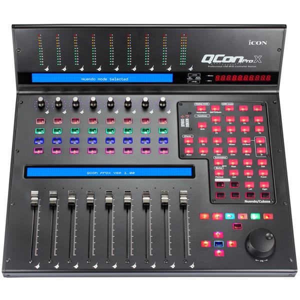MIDI-контроллер iCON Qcon Pro X Black, Профессиональное аудио, MIDI-контроллер