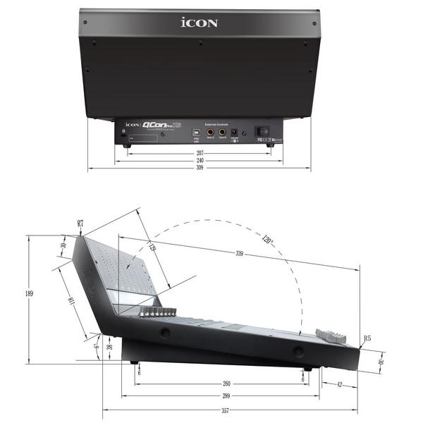 MIDI-контроллер iCON Qcon Pro XS Black - фото 4