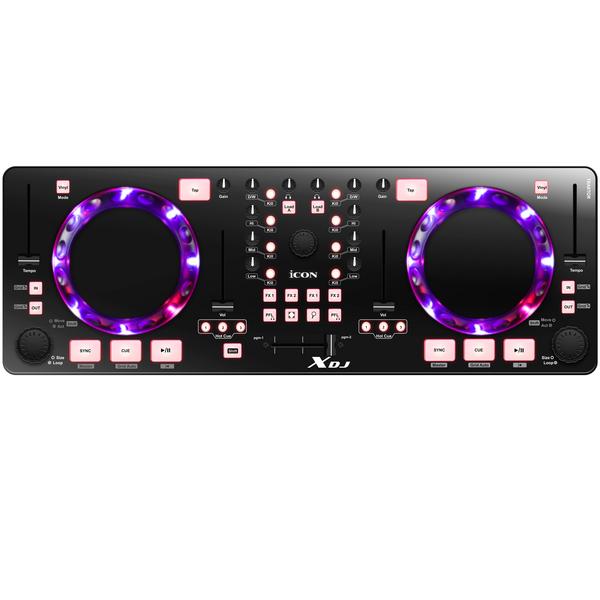 цена DJ контроллер iCON XDJ Black