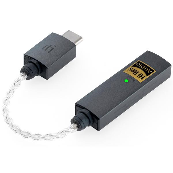 Портативный усилитель для наушников iFi audio GO link Black, Усилители, Портативный усилитель для наушников