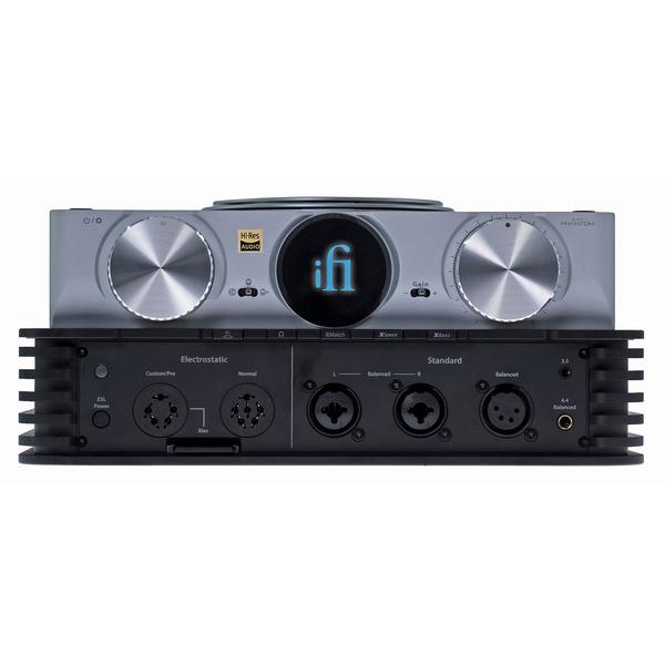 Стационарный усилитель для наушников iFi audio iCan Phantom Silver портативный усилитель для наушников ifi audio xdsd silver