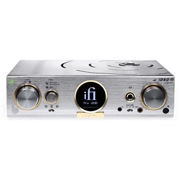 Стационарный усилитель для наушников iFi audio Pro IDSD Signature Silver - фото 1