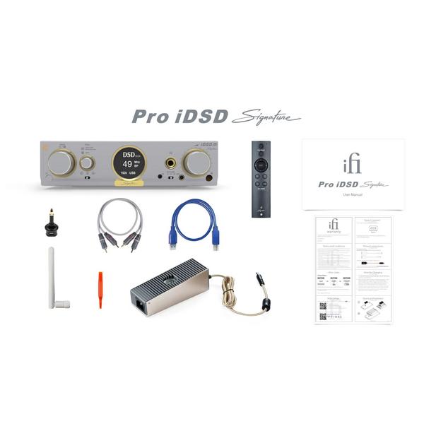 Стационарный усилитель для наушников iFi audio Pro IDSD Signature Silver - фото 5