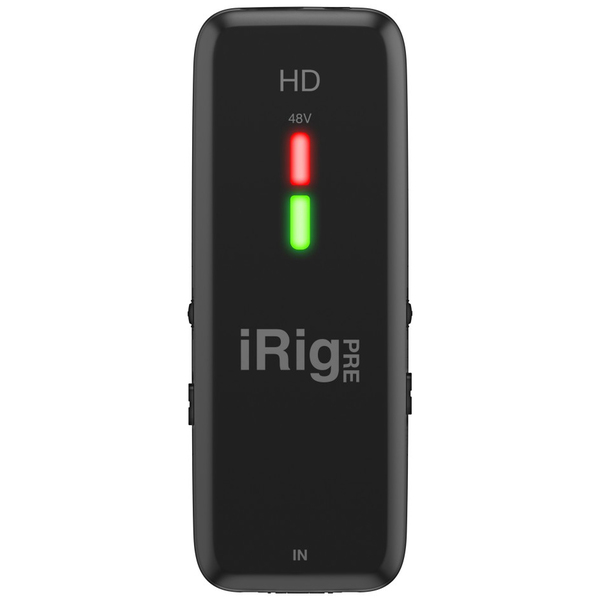 Мобильный аудиоинтерфейс IK Multimedia iRig Pre HD midi клавиатура ik multimedia irig keys 2 mini