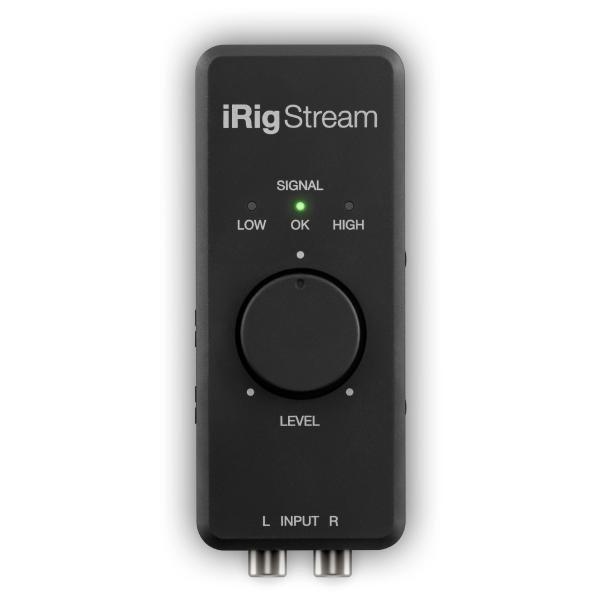 Мобильный аудиоинтерфейс IK Multimedia iRig Stream irig2 plg аудиоинтерфейс гитарный ik multimedia
