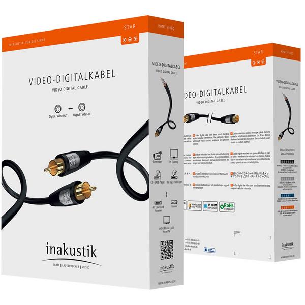

Кабель цифровой коаксиальный Inakustik, Star Video-Digital (1.5 m)