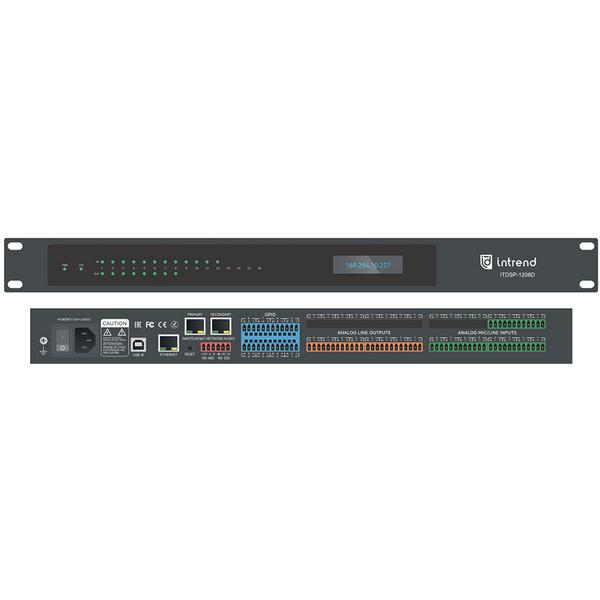 контроллер аудиопроцессор genelec 9301b Контроллер/Аудиопроцессор INTREND ITDSP-1208D