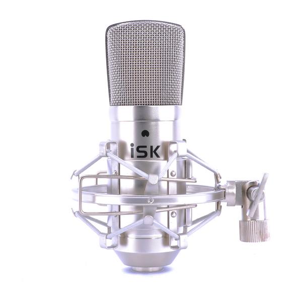 Студийный микрофон ISK BM-800 bm 800 karaoke condenser microphone professional cardioid studio bm 800 microfone sound recording broadcasting singing mic