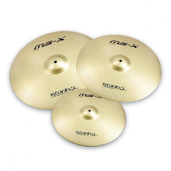 Набор барабанных тарелок Istanbul Agop MS-X Set (14 / 16 / 20 ) MS-X Set (14 / 16 / 20 ) - фото 2