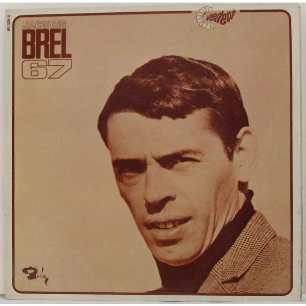 Винтажная виниловая пластинка JACQUES BREL - JACQUES BREL 67