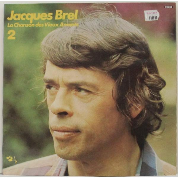 Винтажная виниловая пластинка JACQUES BREL - LA CHANSON DES VIEUX AMANTS 2