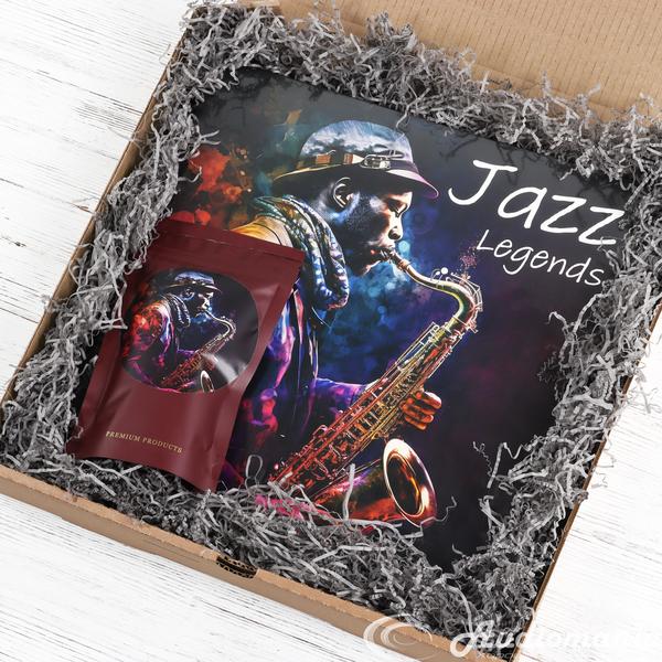 Подарочный набор ПРАЗДНИЧНЫЙ ДЖАЗ с виниловой пластинкой JAZZ LEGENDS подарочный набор с виниловой пластинкой audiomania jazz legends джаз на все времена