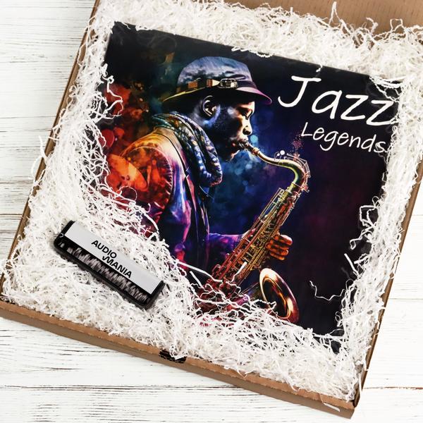 Подарочный набор с виниловой пластинкой Audiomania JAZZ LEGENDS. ДЖАЗ НА ВСЕ ВРЕМЕНА подарочный набор с виниловой пластинкой audiomania jazz legends джаз на все времена