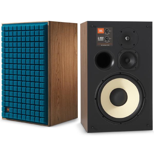 

Полочная акустика JBL, Studio Monitor L100 Classic Walnut/Blue