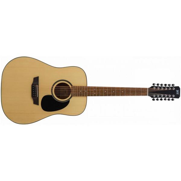 Акустическая гитара JET JD-255/12 Open Pore Natural, Музыкальные инструменты и аппаратура, Акустическая гитара