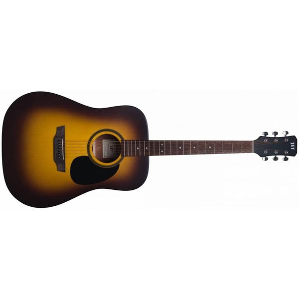 Акустическая гитара JET JD-255 Satin Sunburst, Музыкальные инструменты и аппаратура, Акустическая гитара