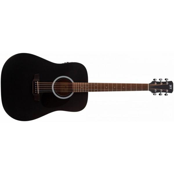 Электроакустическая гитара JET JDE-255 Black Satin