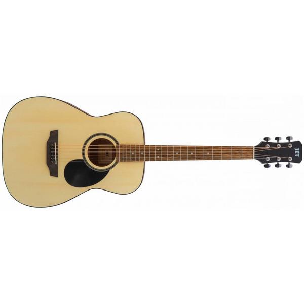 Акустическая гитара JET JF-155 Natural Open Pore, Музыкальные инструменты и аппаратура, Акустическая гитара
