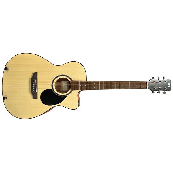 Электроакустическая гитара JET JOMEC-255 Open Pore Natural электроакустическая гитара cort earth mini e adirondack open pore