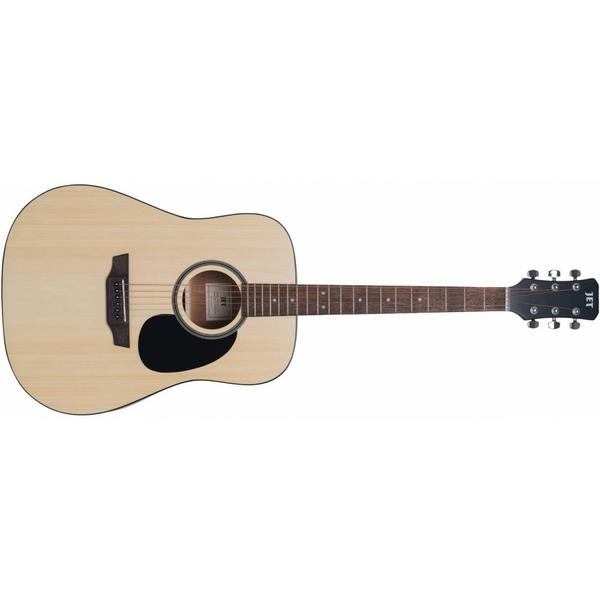 Акустическая гитара JET JD-255 Natural Open Pore, Музыкальные инструменты и аппаратура, Акустическая гитара