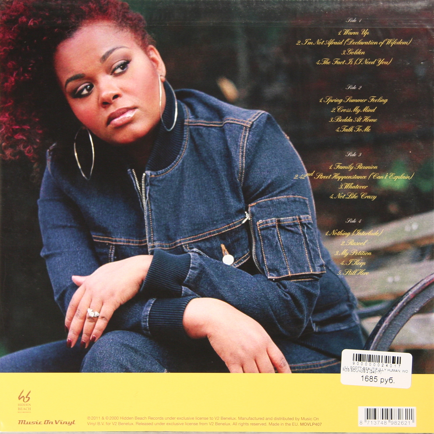 Виниловая пластинка JILL SCOTT - BEAUTIFULLY HUMAN: WORDS SOUNDS 2 