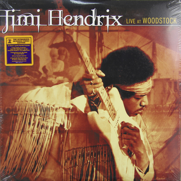 винил jimi hendrix live at woodstock [3lp] новый запечатан 3 виниловые пластинки Jimi Hendrix Jimi Hendrix - Live At Woodstock (3 Lp, 180 Gr)