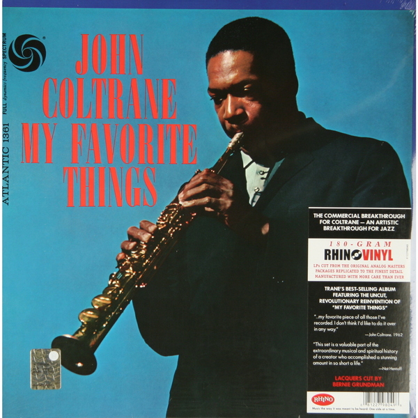 john coltrane john coltrane blue train 180 gr reissue John Coltrane John Coltrane - My Favourite Things (180 Gr)