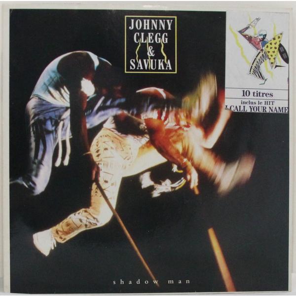 Винтажная виниловая пластинка JOHNNY CLEGG   SAVUKA - SHADOW MAN