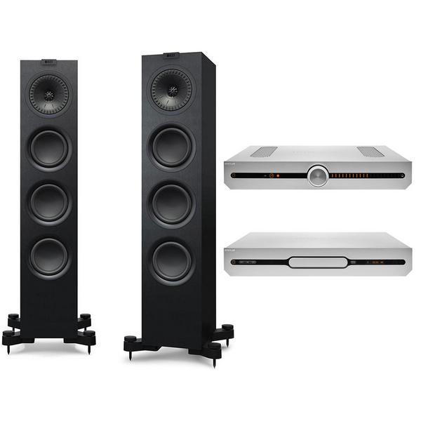 

Стереокомплект KEF, Q550 Black + Roksan Attessa Integrated Amplifier Silver+ Roksan Attessa CD Transport Silver
