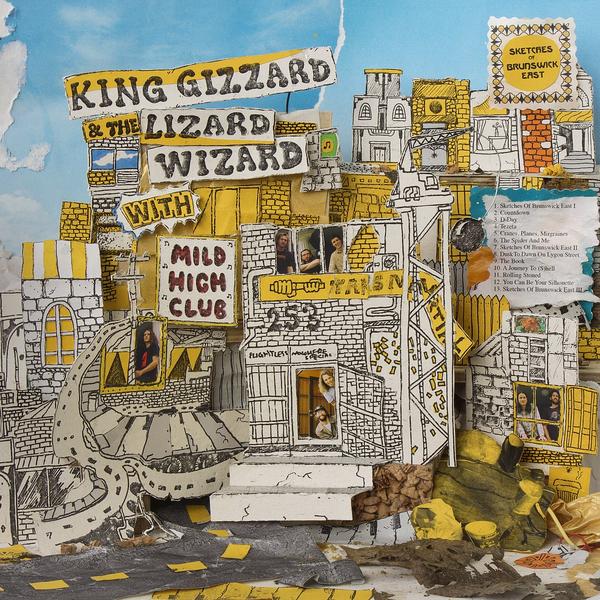 King Gizzard The Lizard Wizard King Gizzard The Lizard Wizard With Mild High Club - Sketches Of Brunswick East (colour) king gizzard the lizard wizard king gizzard the lizard wizard with mild high club sketches of brunswick east colour