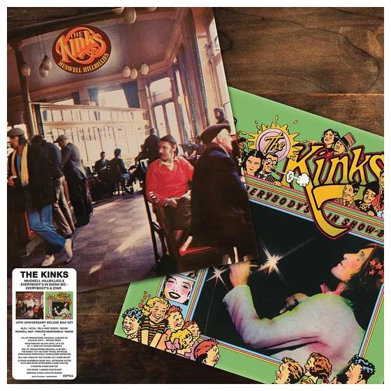 

The Kinks The KinksKinks - Muswell Hillbillies Everybody's In Showbiz - Everybody's A Star (box Set, Colour, 6 Lp + 4 Cd + Blu-ray)