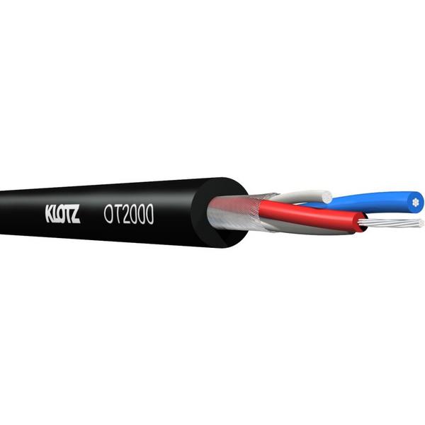 Аксессуар для концертного оборудования Klotz Кабель цифровой в нарезку OT2000 инструментальный кабель в нарезку klotz ac104sw