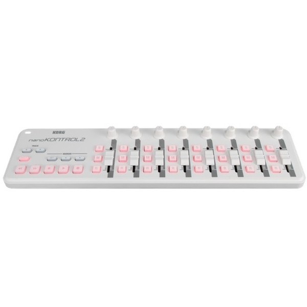 MIDI-контроллер Korg nanoKONTROL2 White