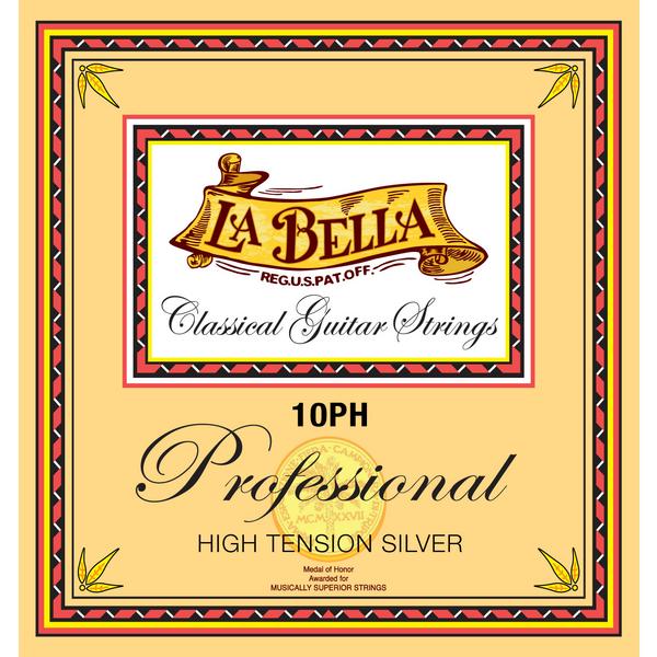 цена Струны для классической гитары La Bella 10PH