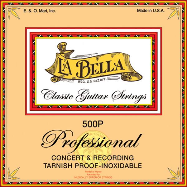 цена Струны для классической гитары La Bella 500P