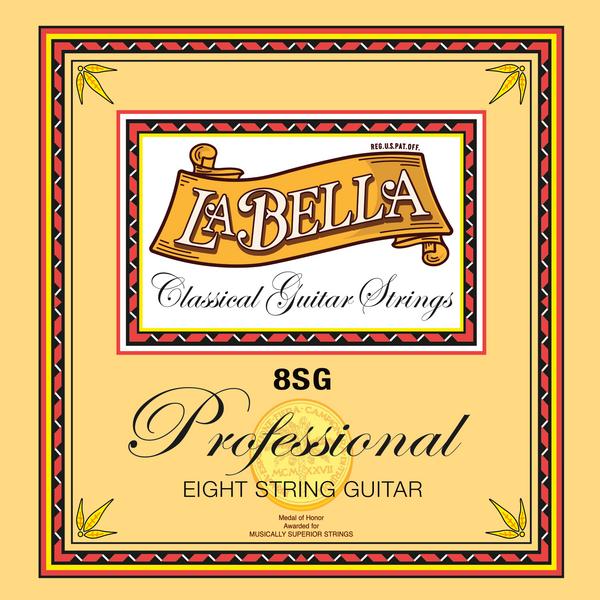 Струны для классической гитары La Bella 8SG
