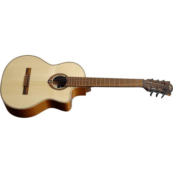 Классическая гитара со звукоснимателем LAG Guitars OC-88 CE Natural (уценённый товар), Музыкальные инструменты и аппаратура, Классическая гитара со звукоснимателем