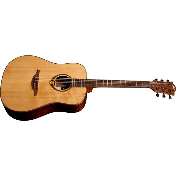 Акустическая гитара LAG Guitars T-118D Natural акустическая гитара lag guitars t 118d brown shadow