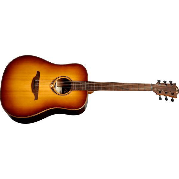Акустическая гитара LAG Guitars T-118D Brown Shadow акустическая гитара lag guitars t 170d natural
