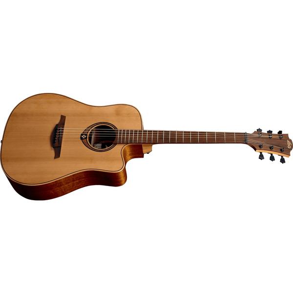 Электроакустическая гитара LAG Guitars T-170D CE Natural, Музыкальные инструменты и аппаратура, Электроакустическая гитара