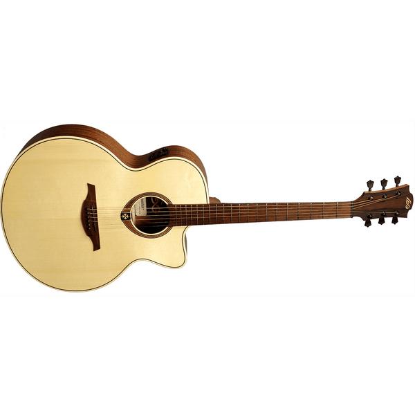 Электроакустическая гитара LAG Guitars T-177J CE Natural, Музыкальные инструменты и аппаратура, Электроакустическая гитара