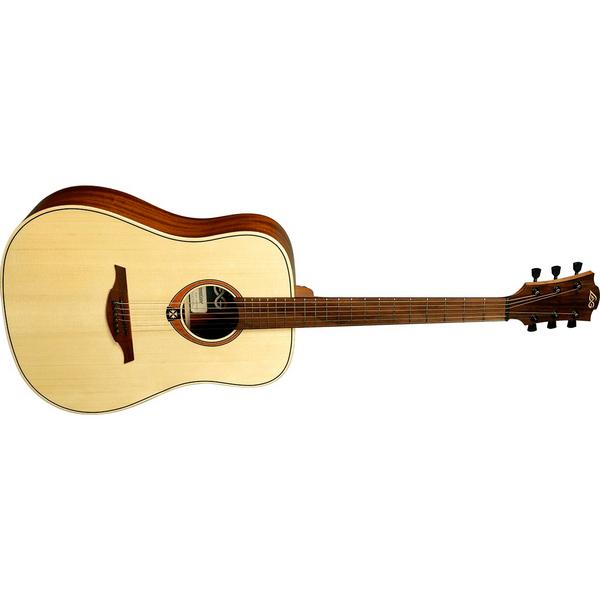 Акустическая гитара LAG Guitars T-70D Natural (уценённый товар) акустическая гитара lag guitars t 70dc natural