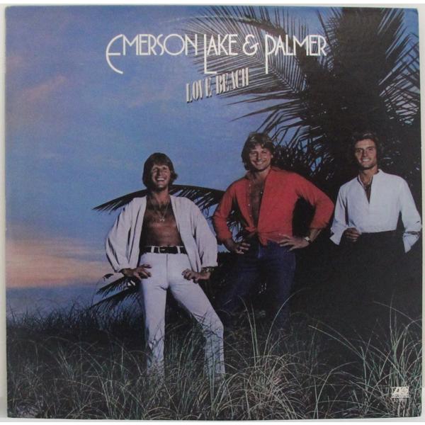 Винтажная виниловая пластинка EMERSON, LAKE   PALMER - LOVE BEACH