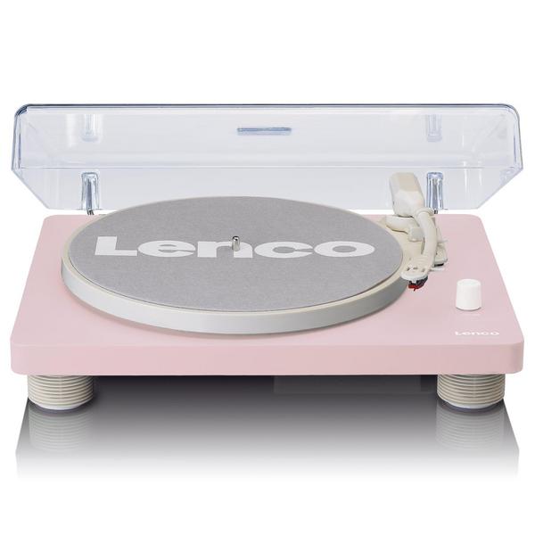 Виниловый проигрыватель Lenco LS-50 Pink - фото 1