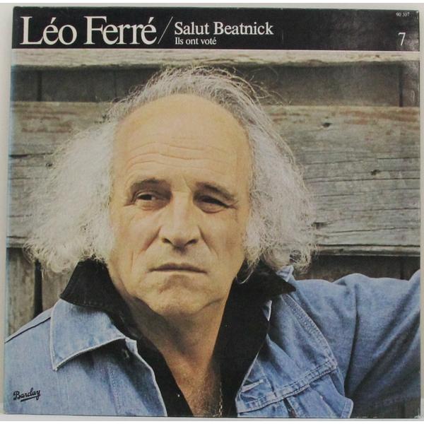 Винтажная виниловая пластинка LEO FERRE - SALUT BEATNICK