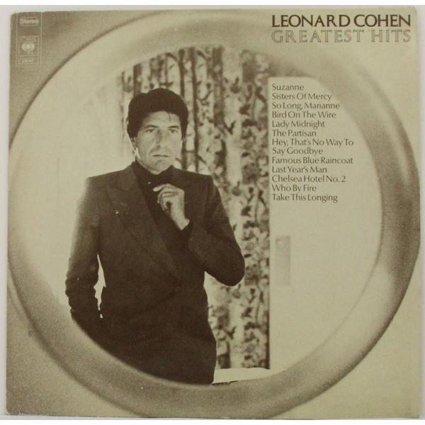 Винтажная виниловая пластинка LEONARD COHEN - GREATEST HITS