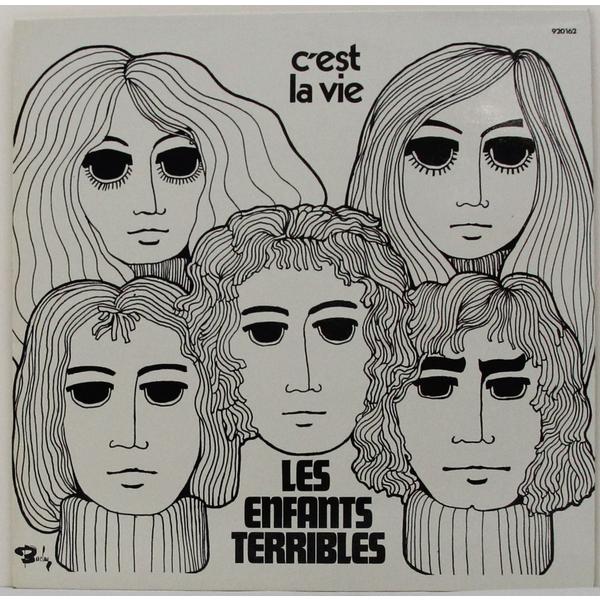 Винтажная виниловая пластинка LES ENFANTS TERRIBLES - C'EST LA VIE