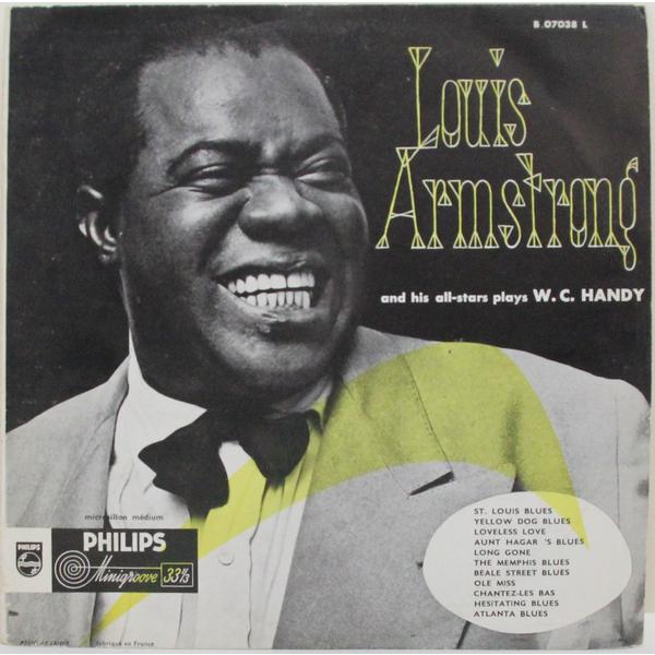 

Винтажная виниловая пластинка LOUIS ARMSTRONG AND HIS ALL-STARS - PLAYS W. C. HANDY
