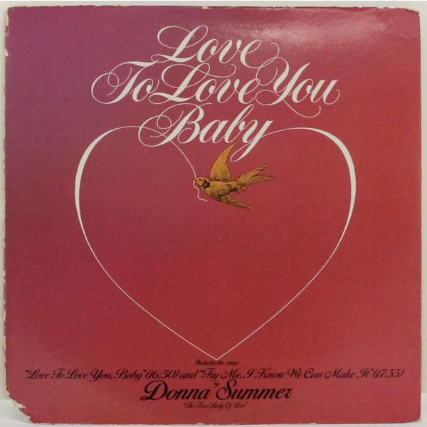 

Винтажная виниловая пластинка LOVE TO LOVE YOU BABY (DONNA SUMMER)